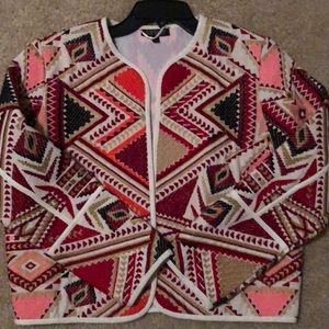 TopShop multi colored blazer